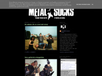 metalsucks.blogspot.com Webseite Vorschau