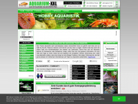 aquarium-xxl.de Webseite Vorschau