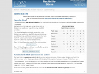 dbg-nachhilfe.de Webseite Vorschau