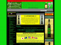 absinthe-dealer.com Webseite Vorschau
