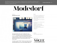 modedorf.blogspot.com Webseite Vorschau