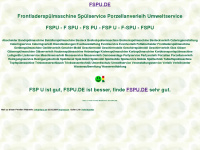 fspu.de Webseite Vorschau