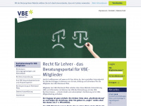recht-fuer-lehrer.de Webseite Vorschau