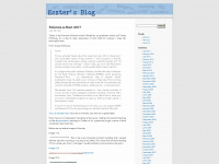 esztersblog.com Webseite Vorschau