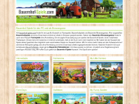 bauernhof-spiele.com Webseite Vorschau