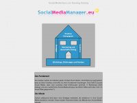 socialmediamanager.eu Webseite Vorschau