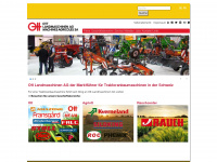 ott-landmaschinen.ch Webseite Vorschau