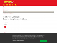 gerspach.ch Webseite Vorschau