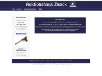 auktion-zwack.de Webseite Vorschau