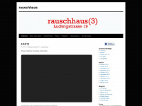 rauschhaus.wordpress.com Webseite Vorschau