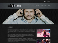 dj-stany.de Webseite Vorschau