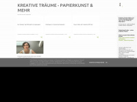 admin-kreative-traeume.blogspot.com Webseite Vorschau