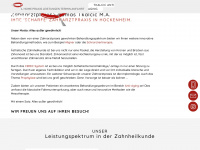 zahnarzt-hockenheim.de Webseite Vorschau