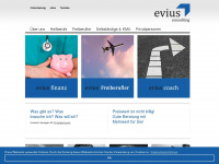 evius-consulting.de Webseite Vorschau