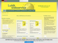 boldt-webservice.de Webseite Vorschau