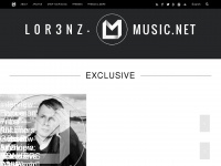 l0r3nz-music.net Webseite Vorschau