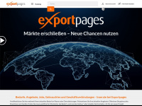 exportpages.de Webseite Vorschau