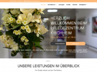 pflegezentrum-kirchheim.de Webseite Vorschau