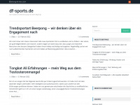 df-sports.de Webseite Vorschau