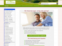 kfz-versicherungen.cc Webseite Vorschau