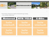 biker-schwarzwald.de Webseite Vorschau