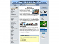 marktplatz-weissenfels.de Webseite Vorschau