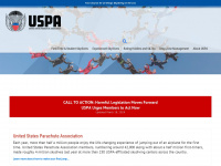 uspa.org Webseite Vorschau
