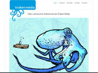 kraken-media.de Webseite Vorschau