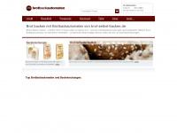 brot-selbst-backen.de Webseite Vorschau