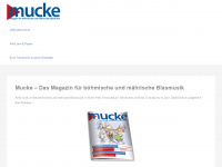 mucke-magazin.de Webseite Vorschau