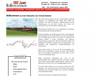 hohenlohebahn.net Webseite Vorschau