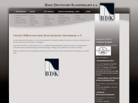 bdk-piano.de Webseite Vorschau