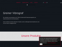 greinervibrograf.ch Webseite Vorschau