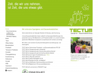 tectum.cc Webseite Vorschau