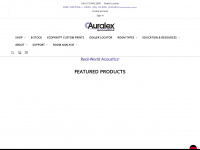 auralex.com Webseite Vorschau