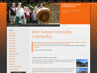 rafters.ch Webseite Vorschau