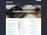 drtax.ch Webseite Vorschau