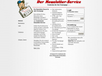 der-newsletter-service.com Webseite Vorschau