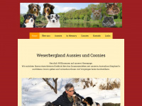 weserbergland-aussies-coonies.de Webseite Vorschau