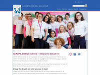 europadonna.ch Webseite Vorschau
