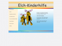 elch-kinderhilfe.de Webseite Vorschau