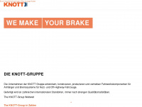 knott-group.com Webseite Vorschau