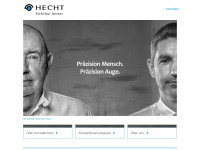 hecht-contactlinsen.at Webseite Vorschau