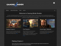 gamingmindsstudios.com Webseite Vorschau