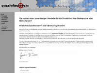 puzzlefactory.de Webseite Vorschau