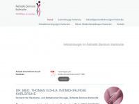 intimchirurgie-karlsruhe.de Webseite Vorschau