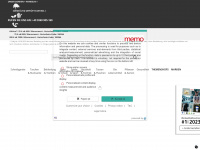 memo-werbeartikel.de Webseite Vorschau