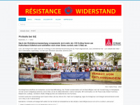 resistance-online.net Webseite Vorschau