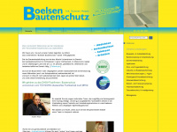 boelsen-bautenschutz.de Webseite Vorschau