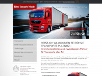 boehme-transporte-pulsnitz.de Webseite Vorschau